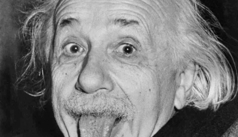 Albert Einstein, o génio com sentido de humor