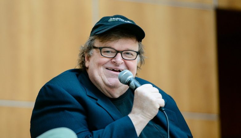 O realizador norte-americano Michael Moore