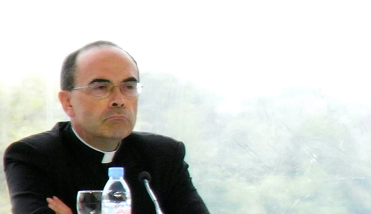 O cardeal Philippe Barbarin, arcebispo de Lyon