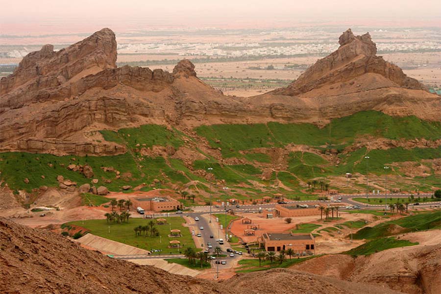 Monte Hafeet Shahin, em Al-Ain, Emirados Árabes Unidos 