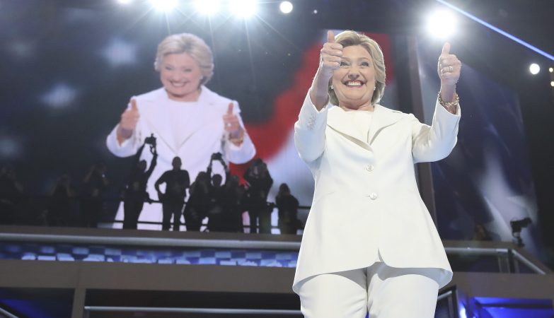 Hillary Clinton, a primeira mulher candidata às Presidenciais norte-americanas pelo Partido Democrata