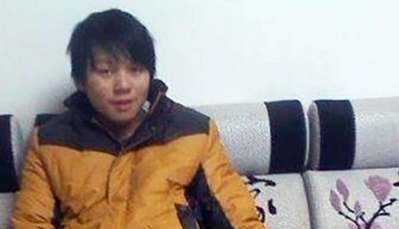 O jovem Liu Dawei, condenado a prisão perpétua por comprar armas de brincar