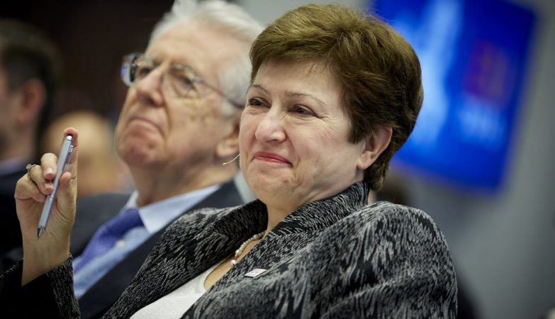 Kristalina Georgieva, comissária europeia para o Orçamento e Recursos Humanos
