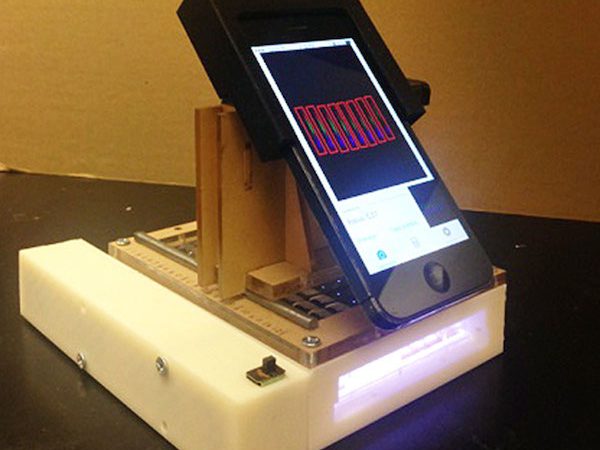 O laboratório portátil de deteção de câncer baseado num iPhone 5