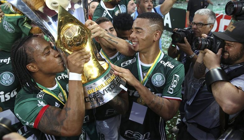 Arouca e Gabriel Jesus, Campeão Palmeiras vs Hapecoense