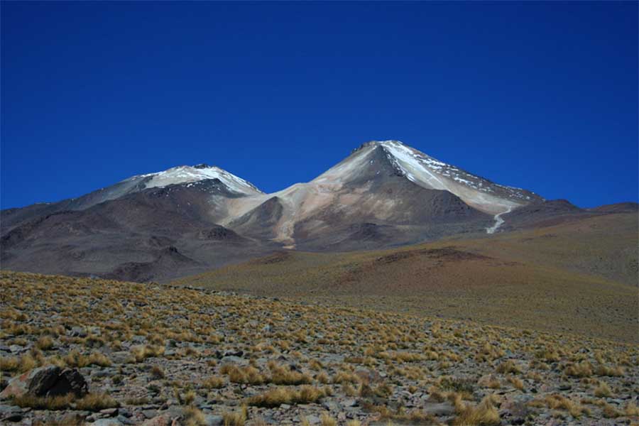 Vulcão Cerro Uturuncu na Bolívia