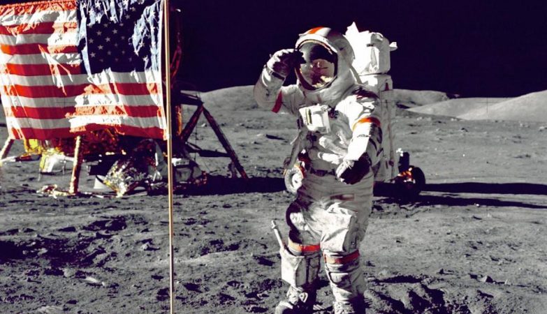 O astronauta Eugene Cernan, o último homem na Lua