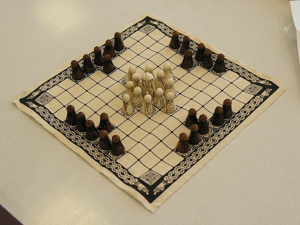 Peças de xadrez Viking 2 jogadores, jogo de tabuleiro assimétrico, jogos de  estratégia, presentes, fontes do partido
