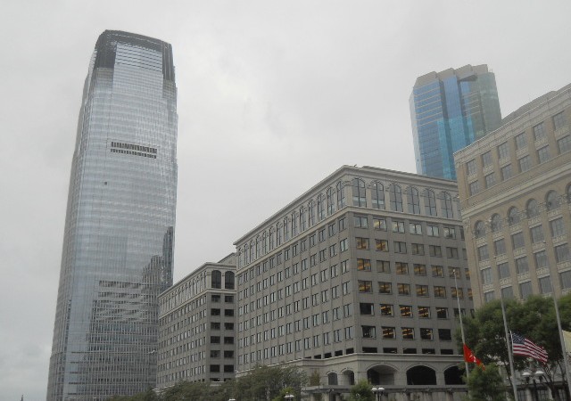 A Goldman Sachs Tower em Jersey City, EUA 