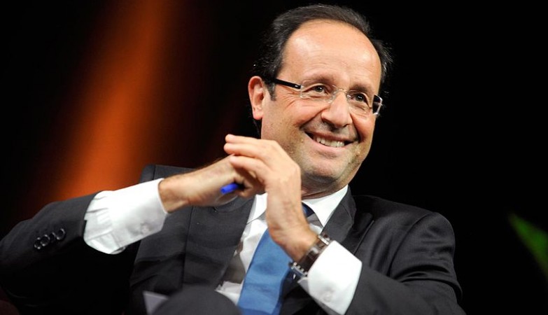 O Presidente francês, François Hollande