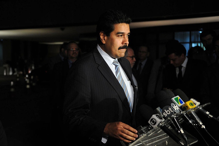 O presidente da Venezuela, Nicolás Maduro 