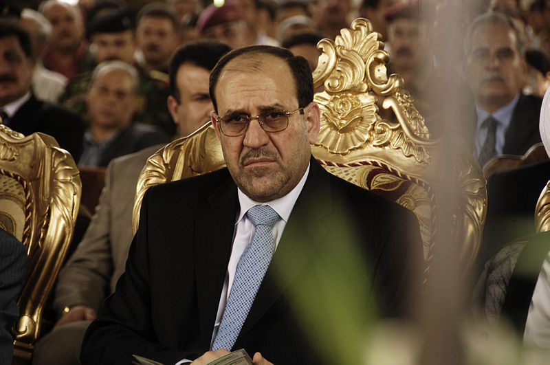 O primeiro-ministro do Iraque, Nouri al-Maliki (foto: Jessica J. Wilkes / wikimedia)
