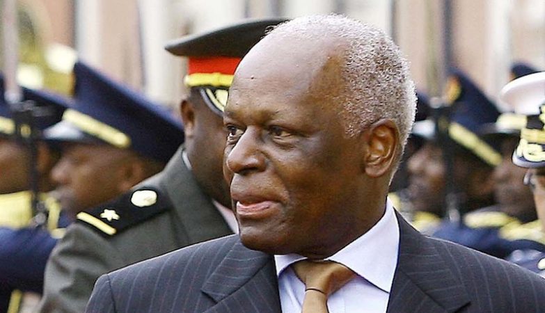 O Presidente de Angola, José Eduardo dos Santos