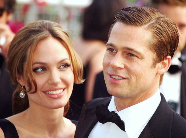 Angelina Jolie e Brad Pitt em Cannes