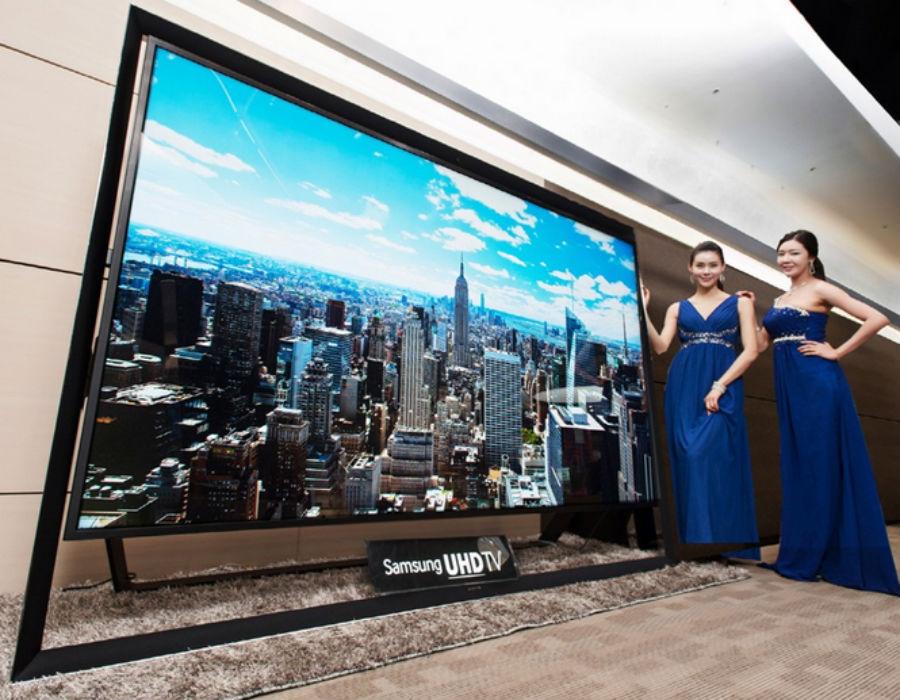 Samsung ultra HD de 110 polegadas, a maor TV do mundo