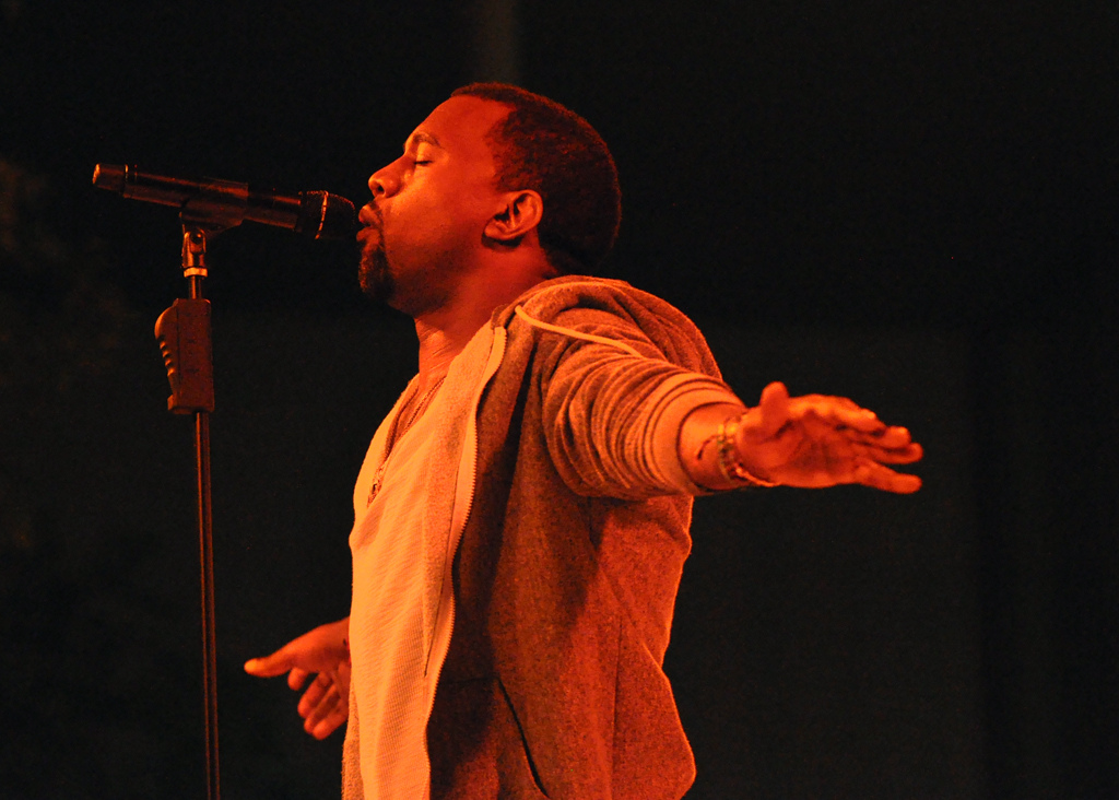 Kanye West no MoMA em 2011