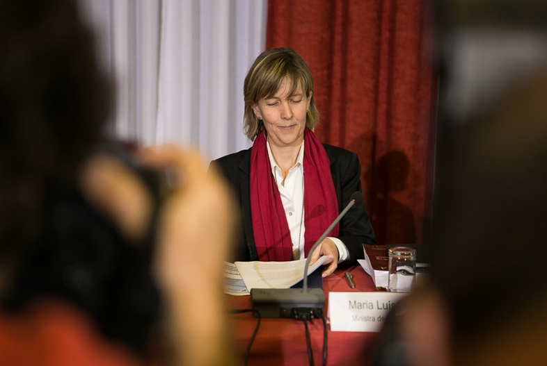 Ministra das Finanças, Maria Luis Albuquerque