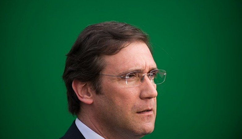 O Primeiro Ministro Pedro Passos Coelho