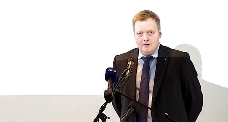 Sigmundur David Gunnlaugsson, primeiro ministro da Islândia