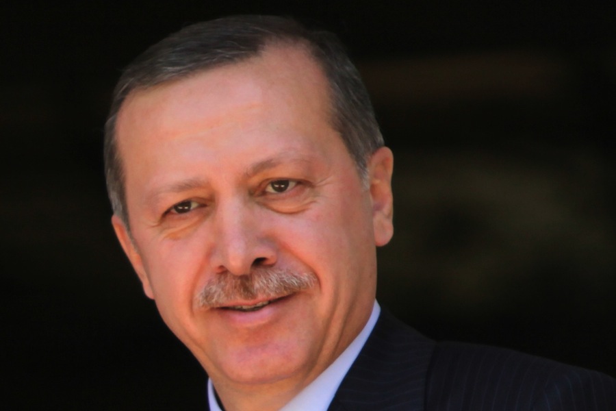 O primeiro-ministro da Turquia, Recep Tayyip Erdogan