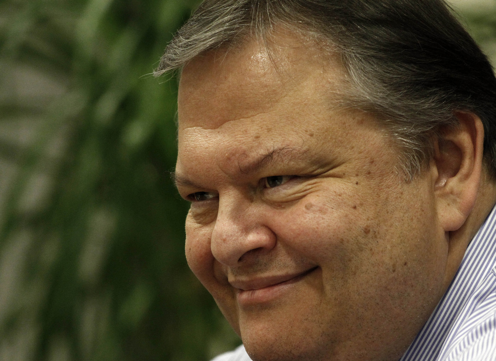 O vice-primeiro-ministro e ministro dos Negócios Estrangeiros grego, Evangelos Venizelos