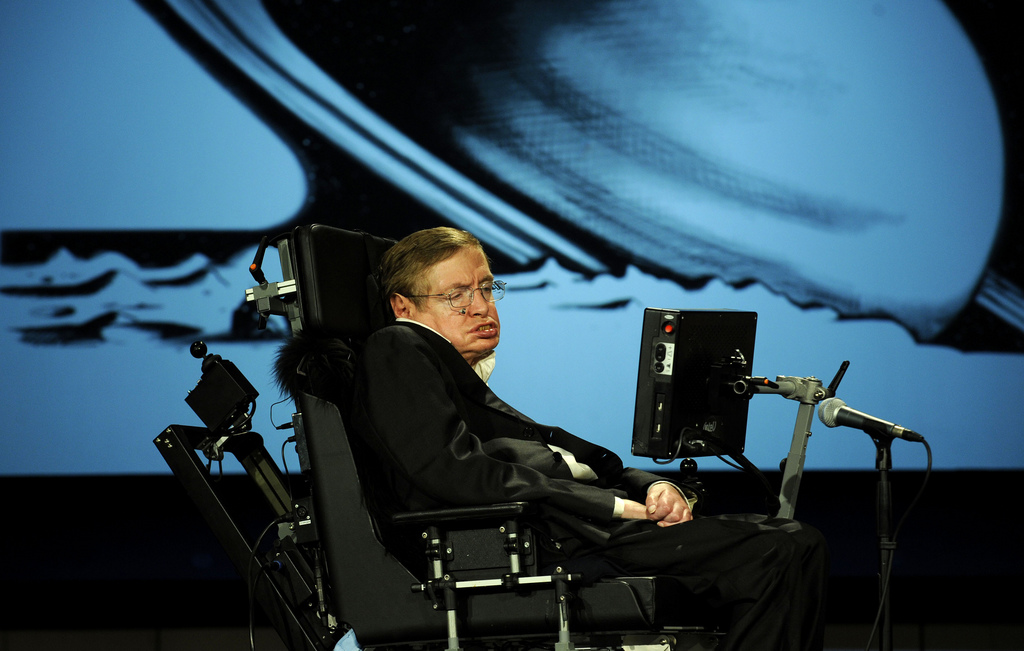 O físico britânico Stephen Hawking