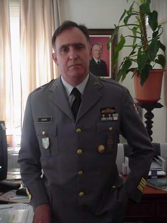 O comandante da Policia Municipal de Braga , coronel João Paulo Vareta