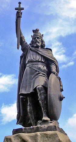 Estátua de Alfredo o Grande em Winchester