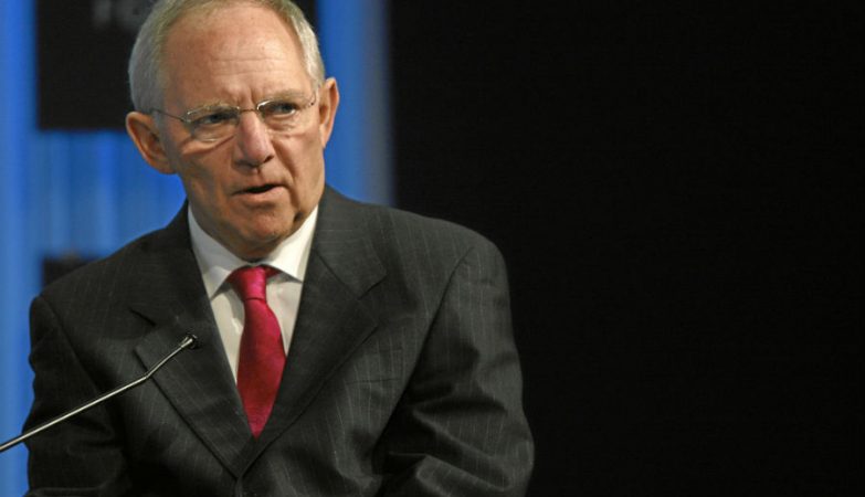 O ministro das Finanças alemão, Wolfgang Schäuble
