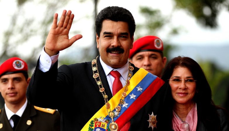 O Presidente da Venezuela, Nicolás Maduro