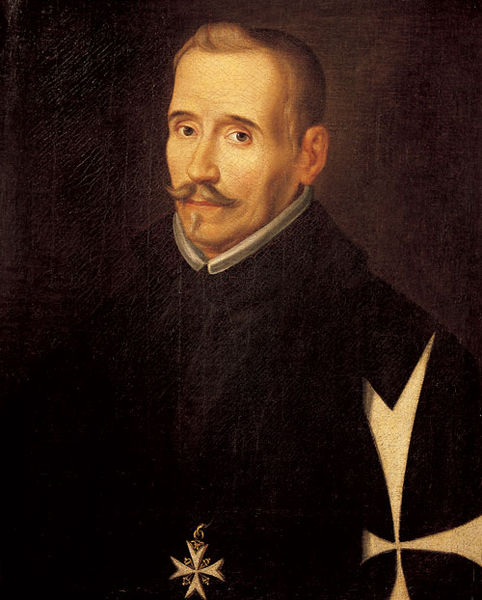 Retrato do escritor espanhol Félix Lope de Vega y Carpio (1562-1635) 