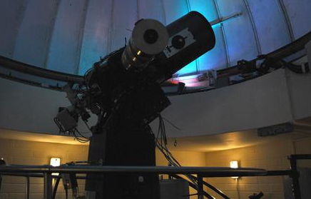 O telescópio usado para localizar a nova galáxia