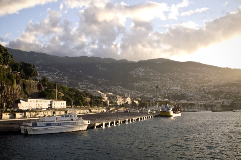 Porto do Funchal, na Madeira
