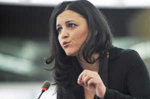 A eurodeputada Marisa Matias, do Bloco de Esquerda (BE)