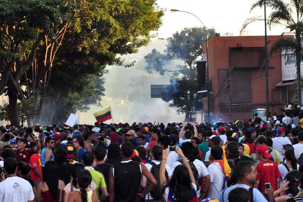 Manifestações na Venezuela