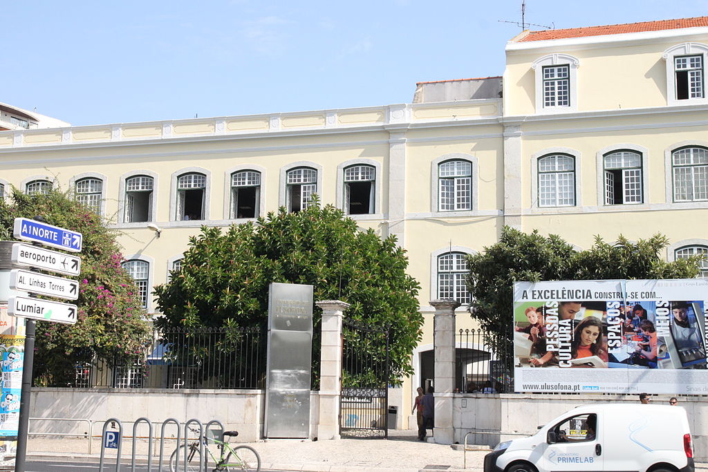 Edifício da Universidade Lusófona em Lisboa
