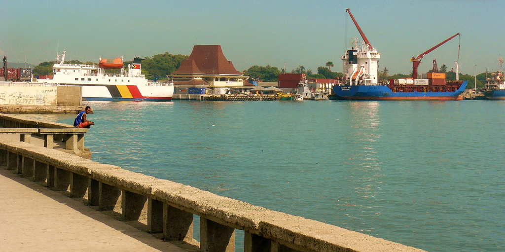 Porto de Díli, Timor Leste