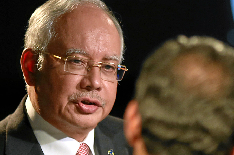 Najib Razak, primeiro-ministro da Malásia