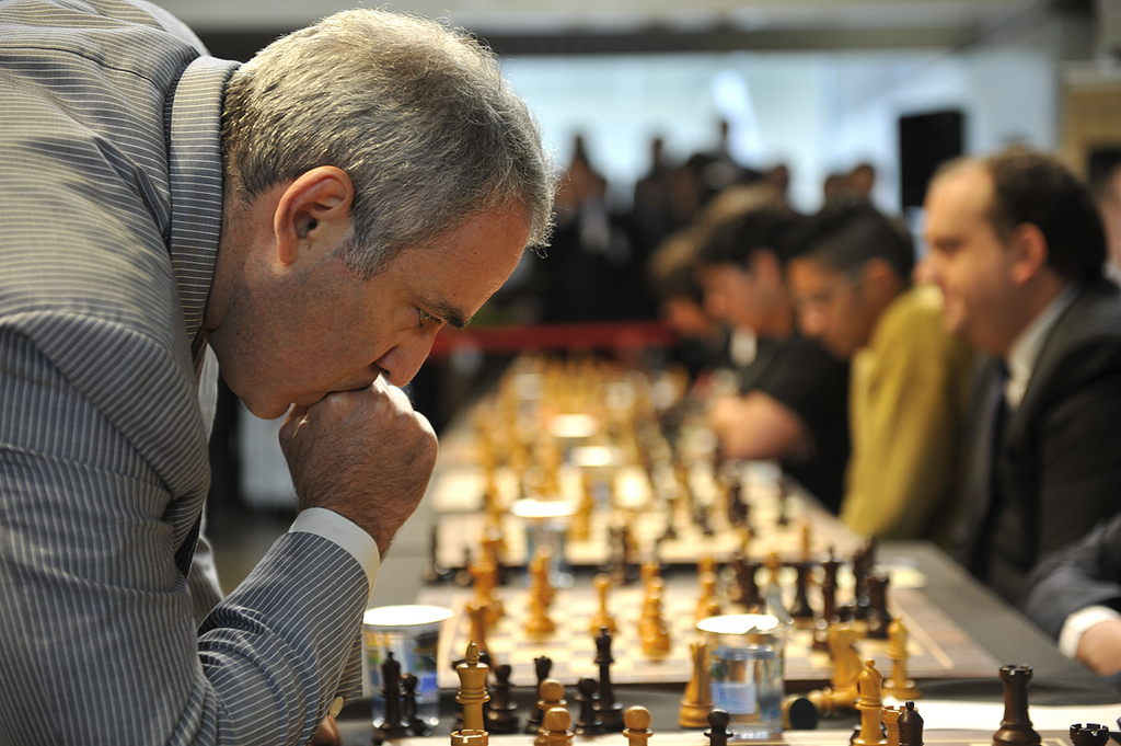 Garry Kasparov, ex-campeão Mundial de Xadrez