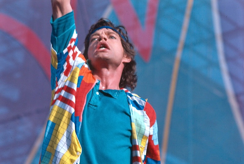 Mick Jagger, vocalista dos Rolling Stones