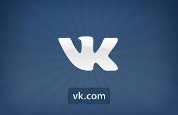 Logotipo da VKontakte, o Facebook russo