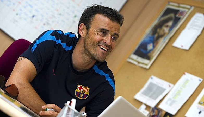 Luis Enrique, novo treinador do FC Barcelona