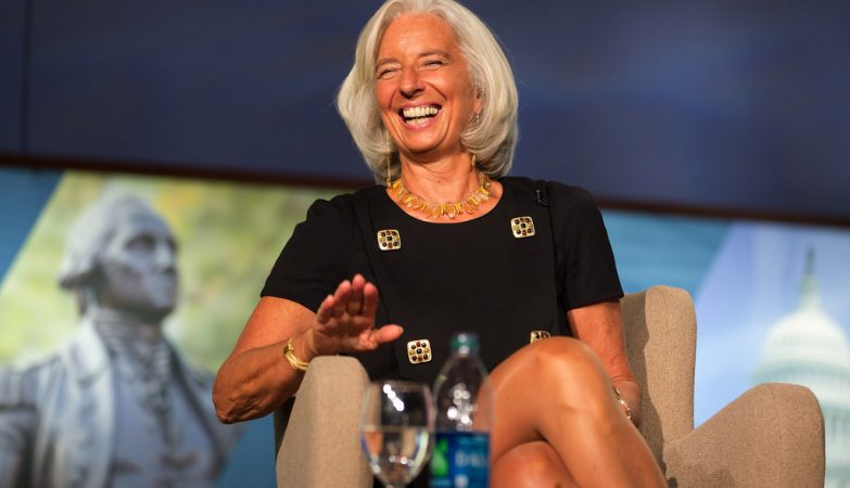 A directora-geral do FMI, Christine Lagarde