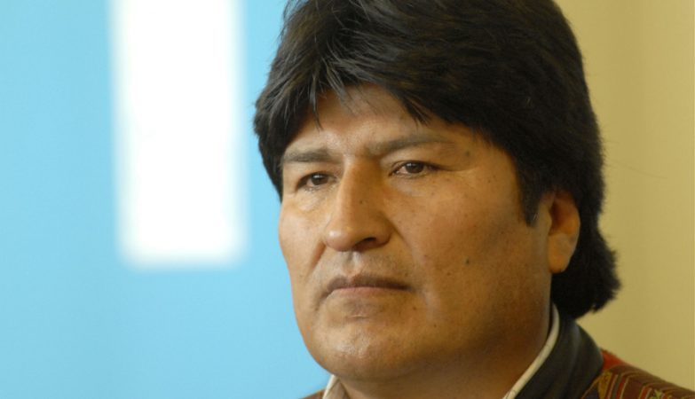 Evo Morales, Presidente da Bolívia