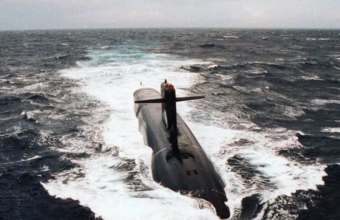 O Temeraire, um submarino nuclear francês da classe Triomphant constrído pela DCNS