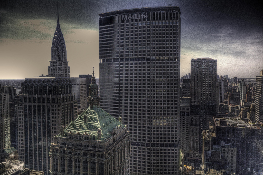 A capital dos Estados Unidos, Nova Iorque (não confundir com Gotham City)