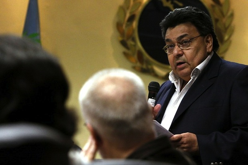 O vice-ministro venezuelano das Relações Exteriores para a Europa, Calixto Ortega.