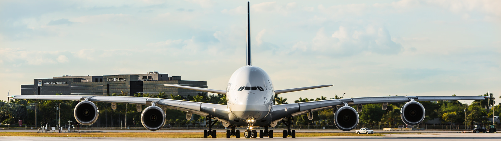 O gigantesco Airbus A380, o maior avião de passageiros do mundo