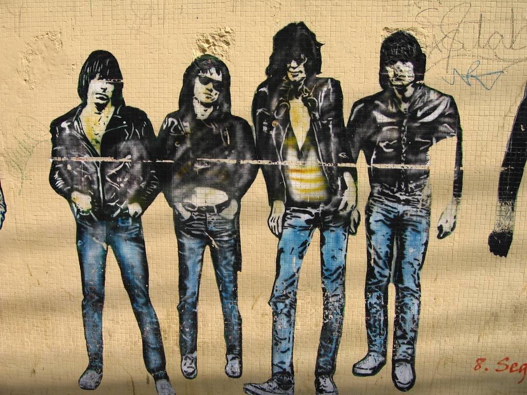 The Ramones, graffitti em São Paulo
