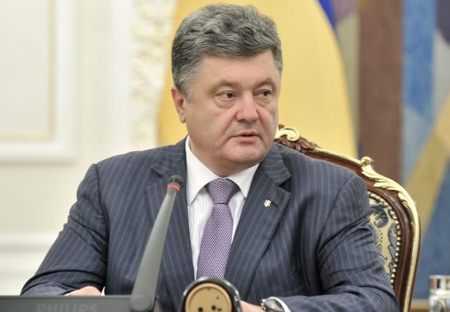 Petro Poroshenko, Presidente da Ucrânia